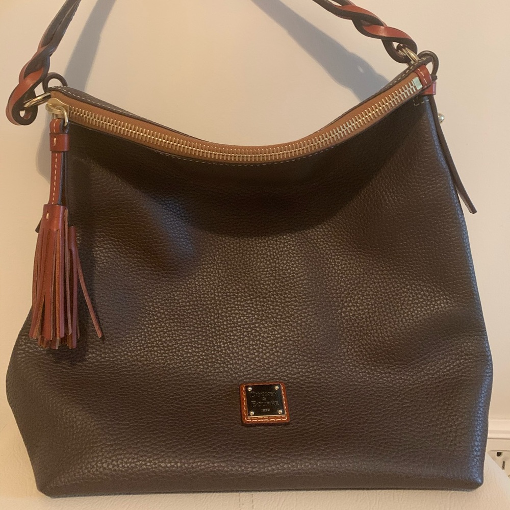 Dooney & Bourke Large Sloan Shoulder Textured Bag